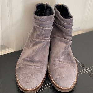 Cole Haan suede ankle bootie